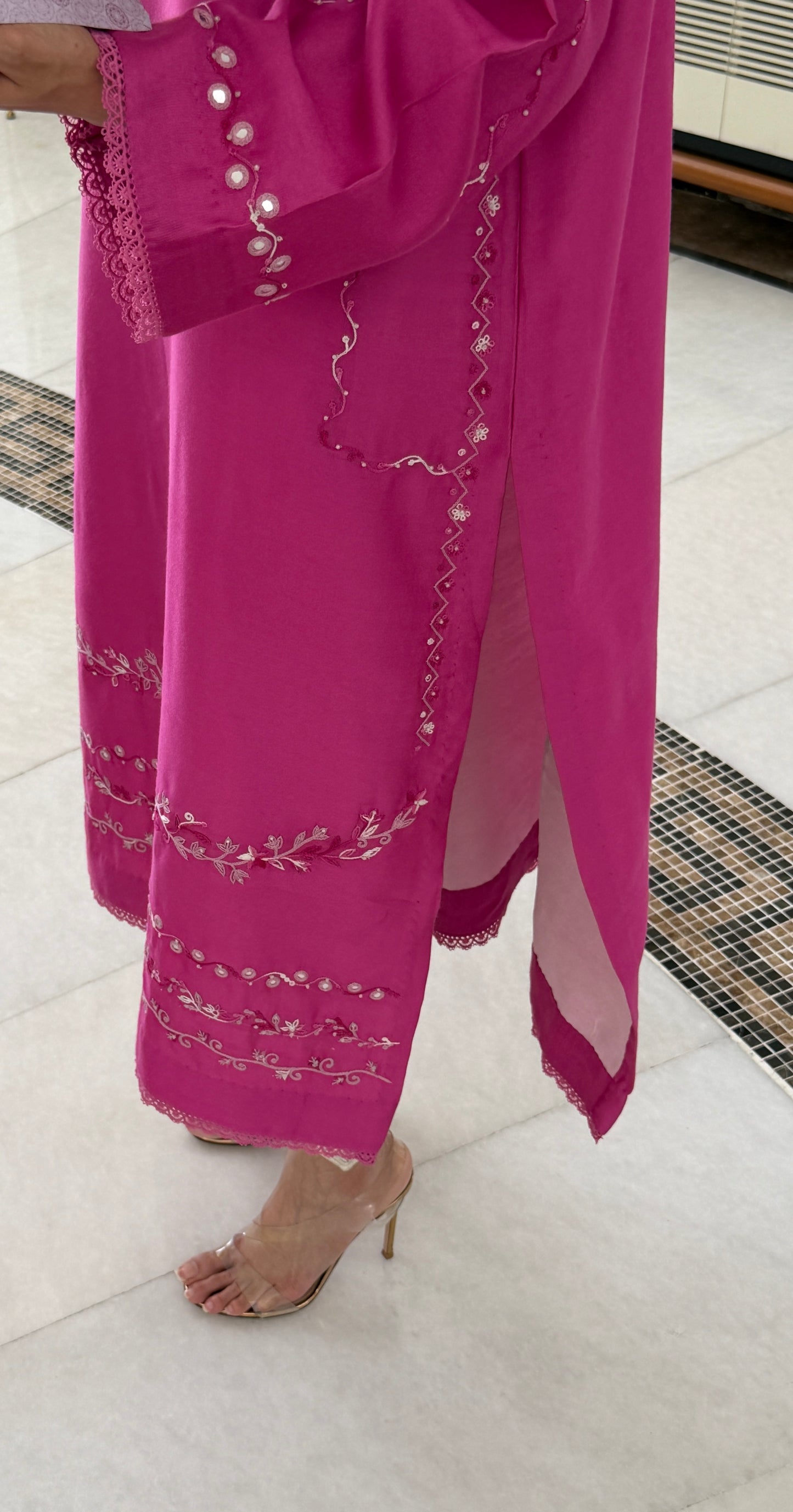 Fuchsia pink