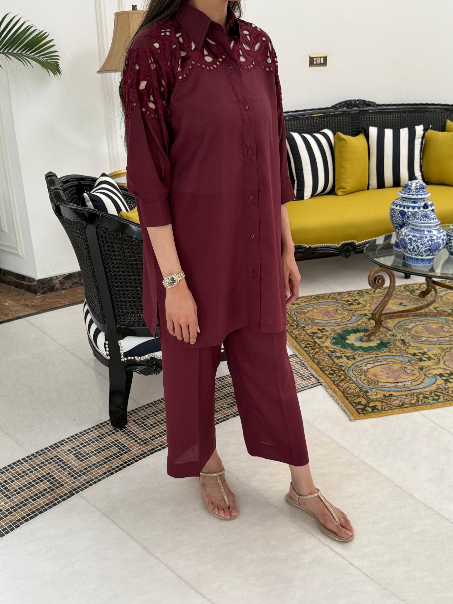 The Burgundy Set